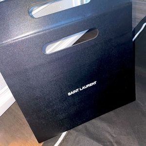 Saint Laurent / YSL Gift Bag / Store Bag